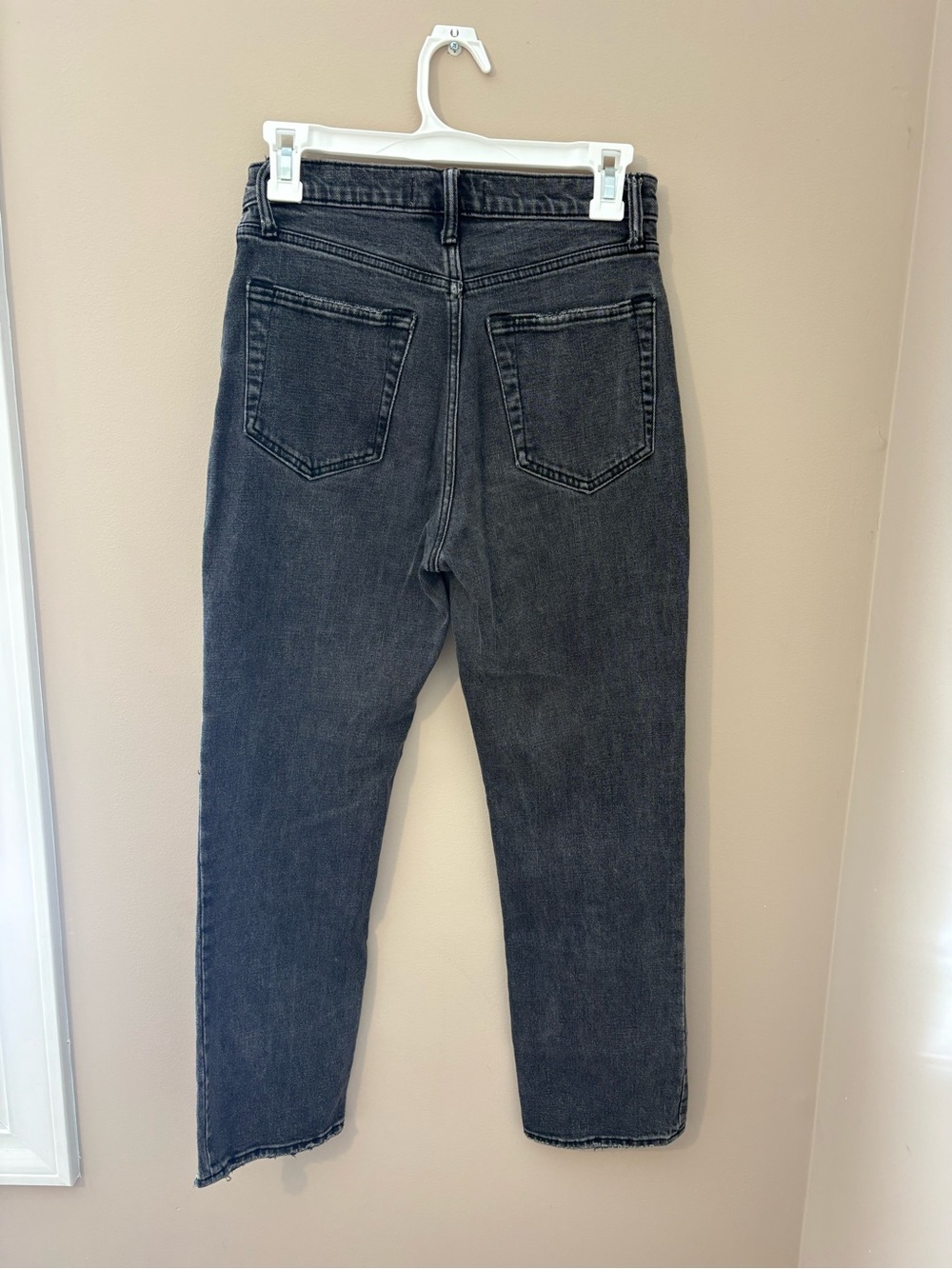 Abercrombie & Finch Ultra High-Rise Black Womens Jeans Classic Straight Fit Sz26 - Picture 4 of 4